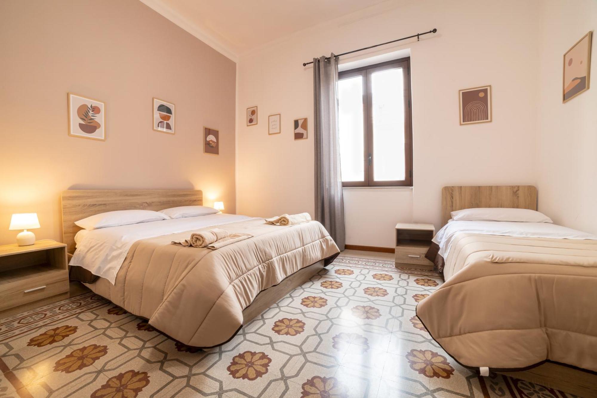 Apartamento Centro Stazione Aeroporto Wi-Fi&Self Check-In Palermo Exterior foto